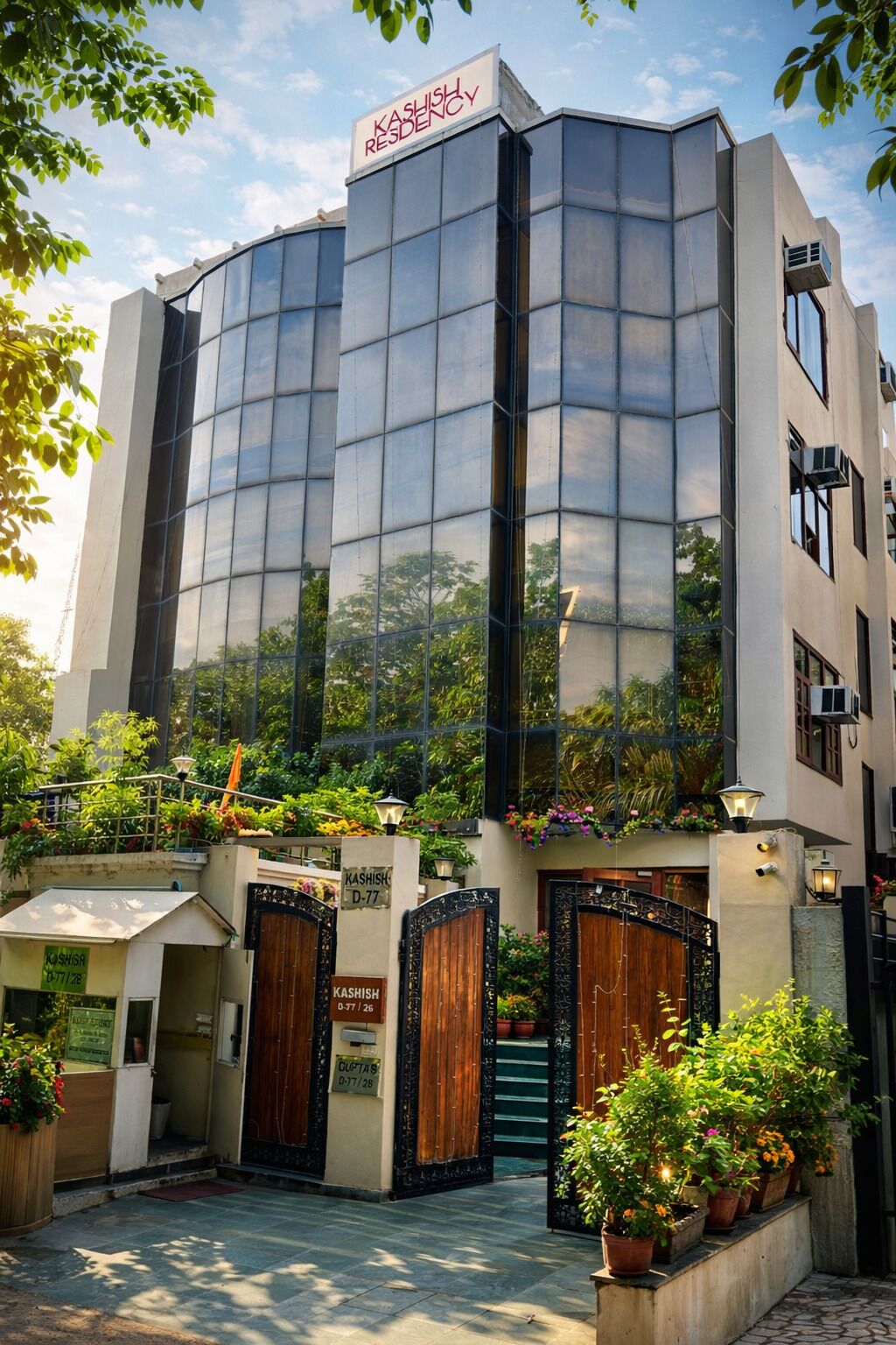 住宿正面
