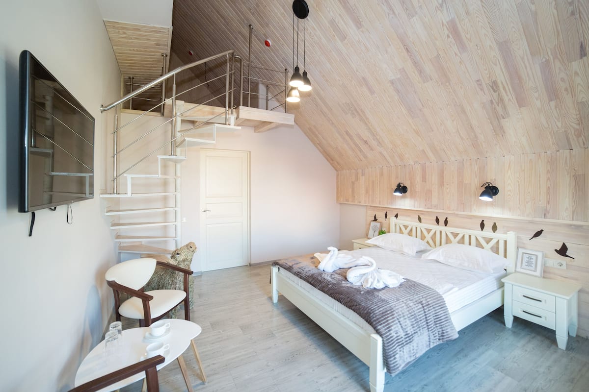 Dúplex | Minibar, caixa forta a l'habitació i habitacions insonoritzades 