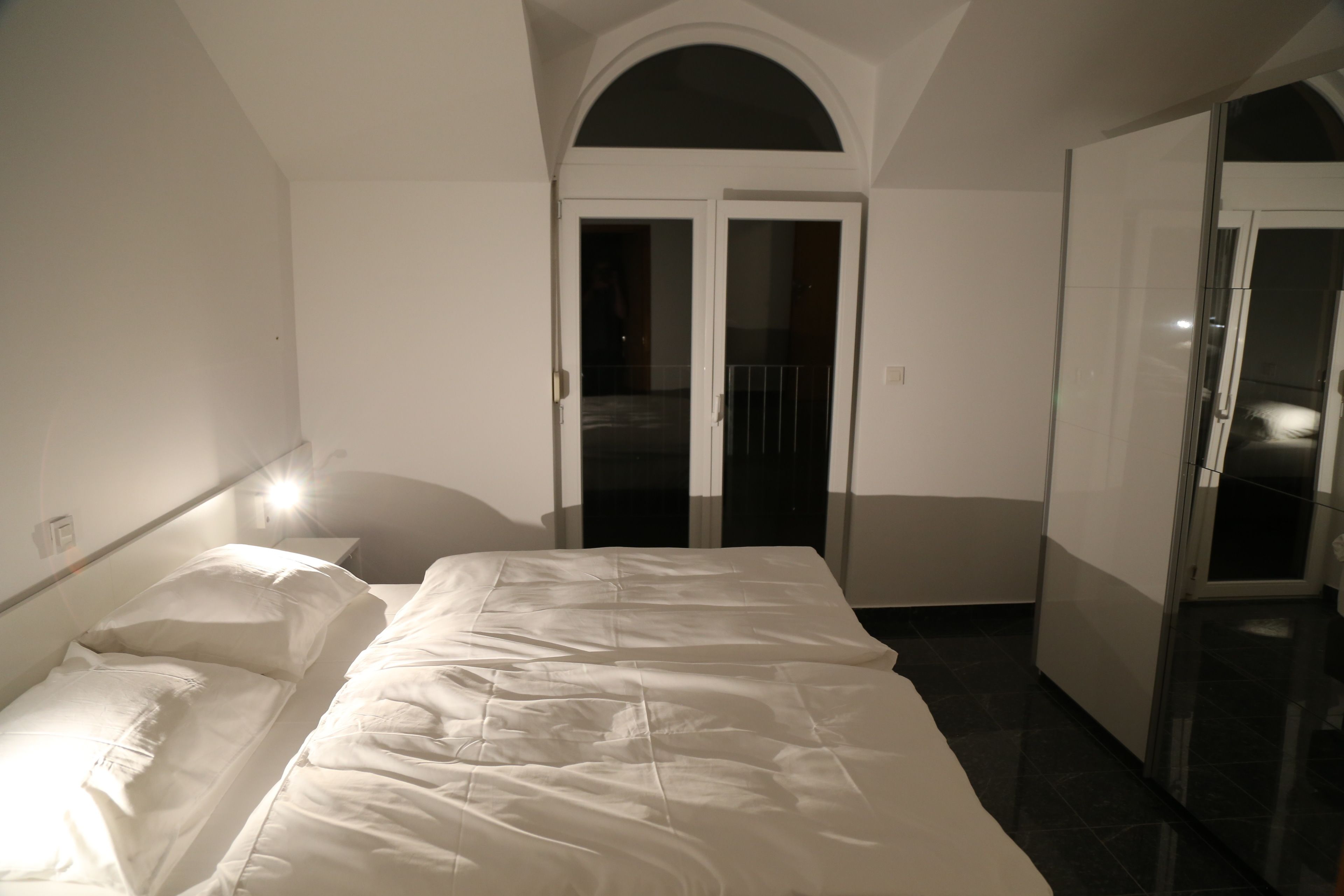 Blackout drapes, soundproofing, free WiFi, bed sheets