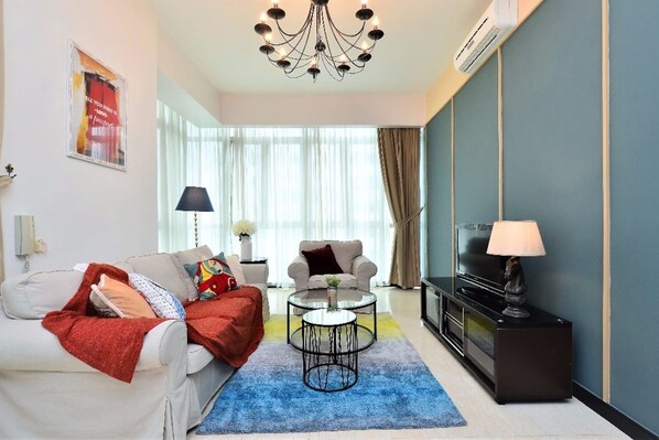 Apartment, 3 Bedrooms | Living room | Flat-screen TV - Marc A-23A-10 by SYNC (Kuala Lumpur)