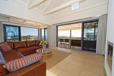 Beach House located on the beach in secure private eco estate