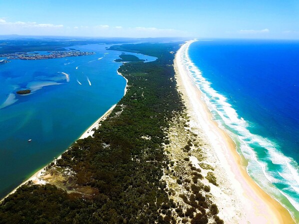 Vue depuis l’hébergement