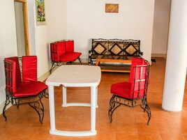 Sala de estar en el lobby