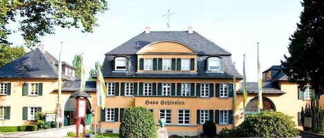 Majoituspaikan julkisivu