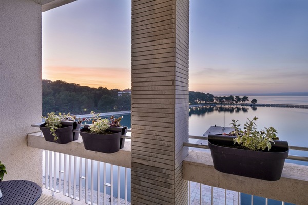 Kamar Double Standar, balkon, pemandangan laut | Balkon