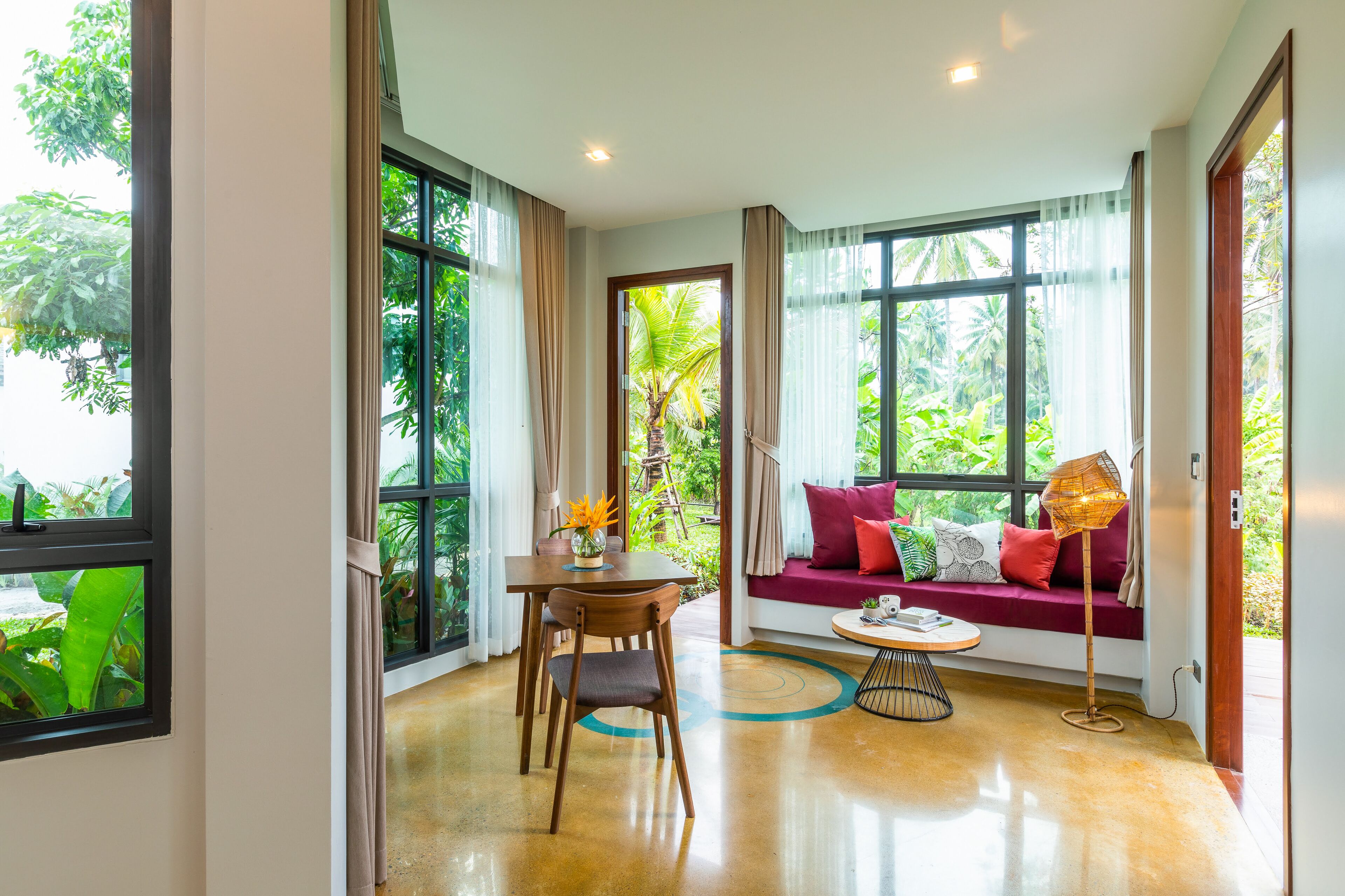 villa terrace | 1 bedroom, premium bedding, in-room safe, blackout curtains