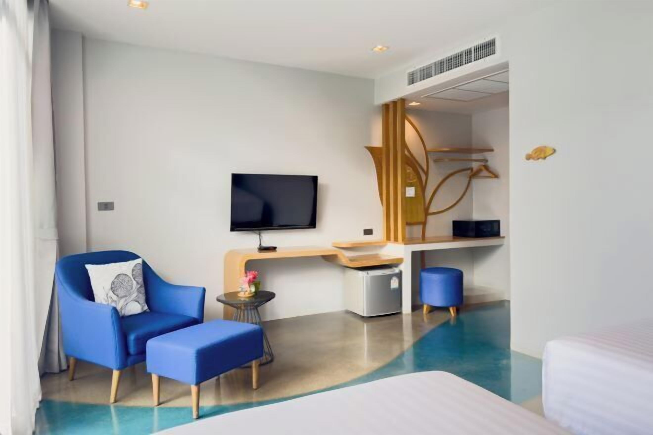 Luxe beddengoed, een kluis op de kamer, verduisterende gordijnen