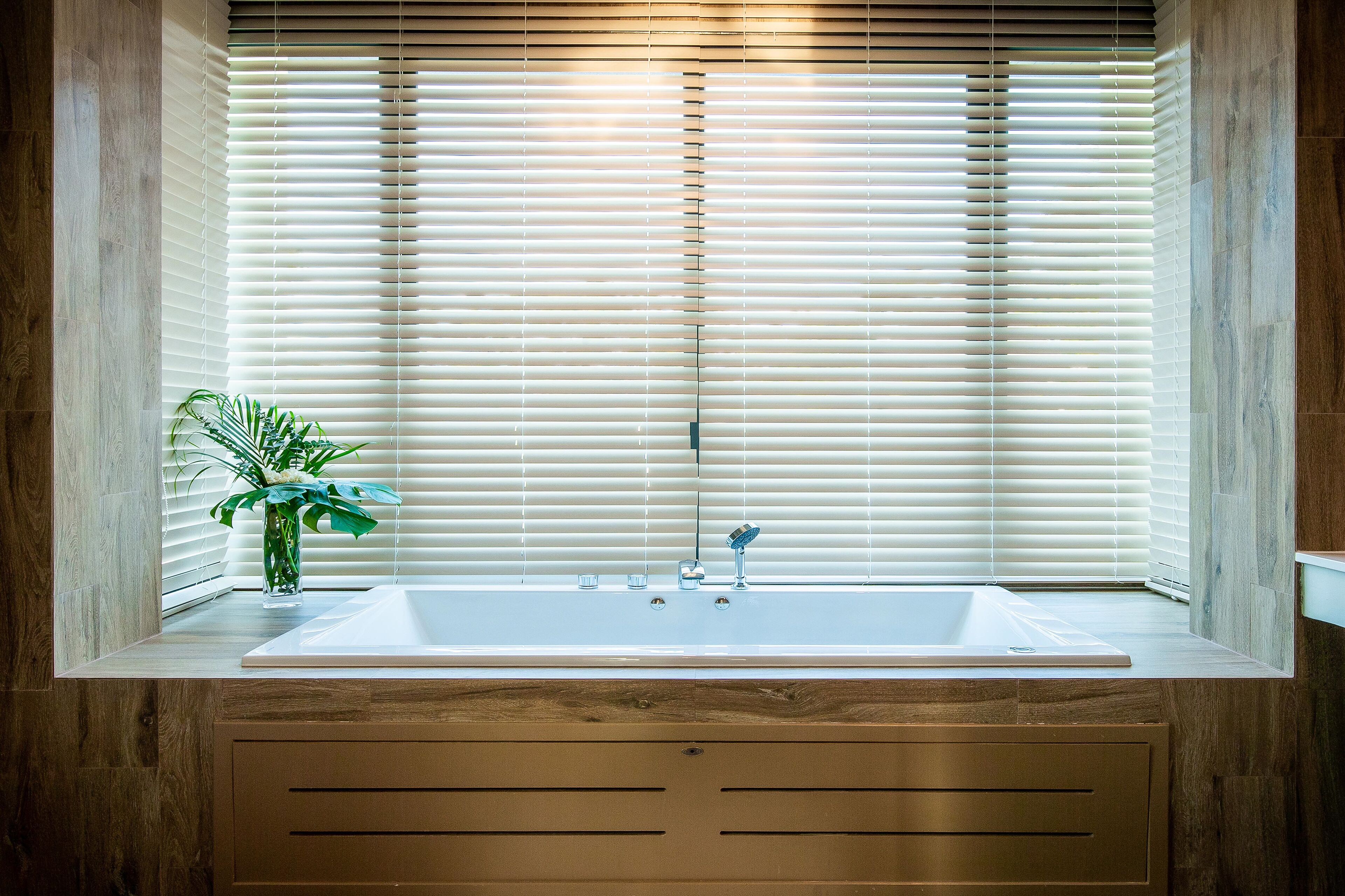 one bedroom suite | bathroom | free toiletries, hair dryer, bathrobes, slippers