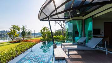 Two Bedroom Pool Villa River Front | Terrasse/Patio