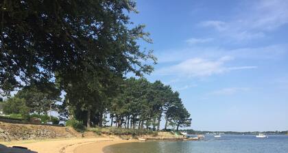Charmante maison de pêcheur rénovée, jardin, plages et ria à pieds