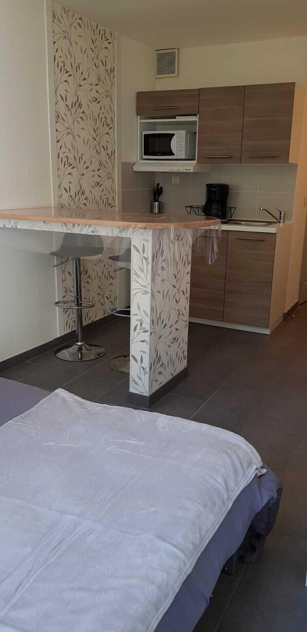 1 bedroom, Internet, bed sheets - Cozy Studio near Disneyland and Paris (Bussy-Saint-Georges)