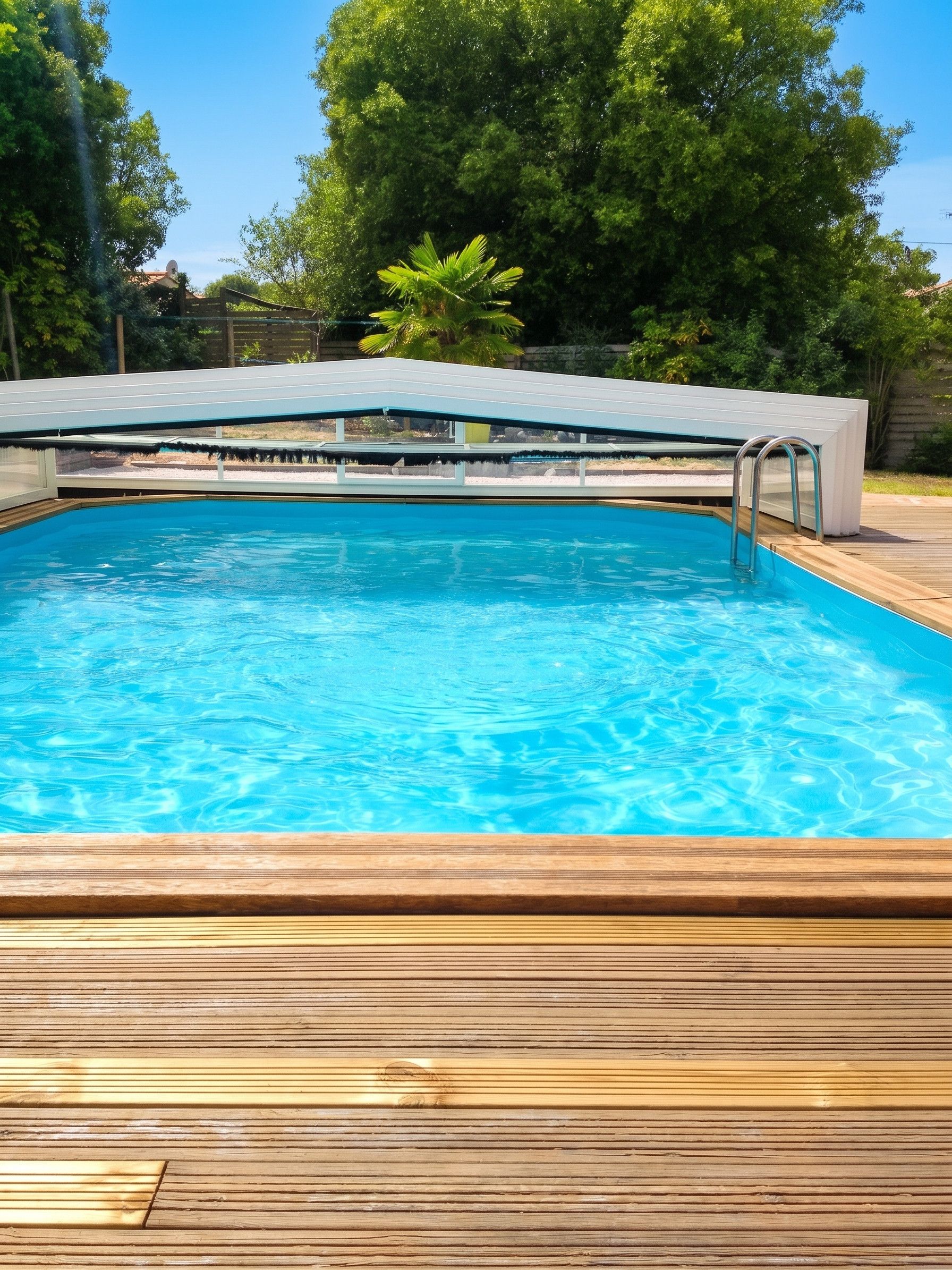 Swimming pool view