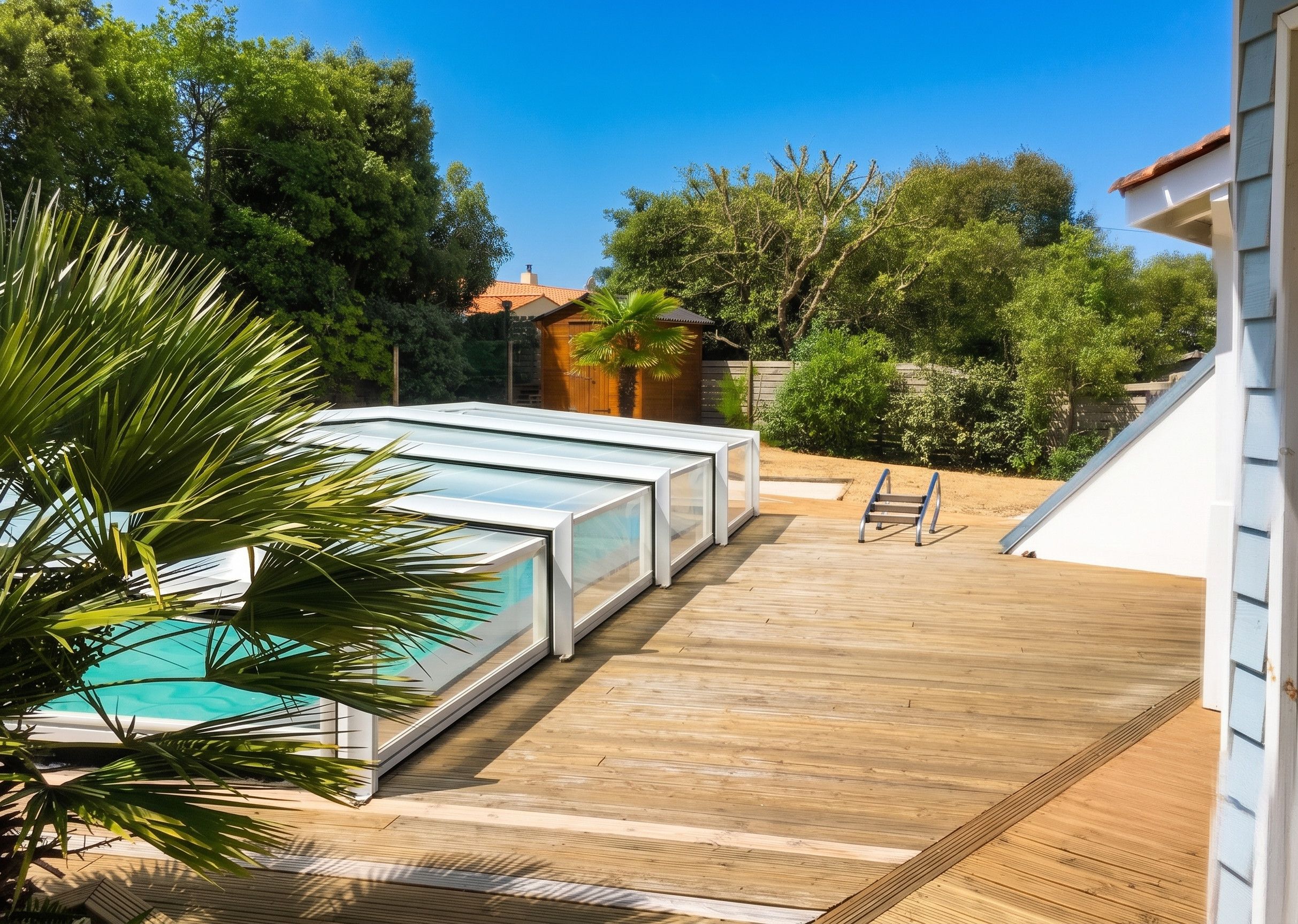 Swimming pool view