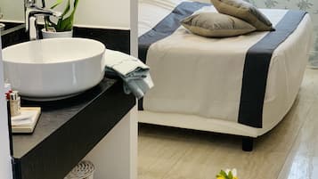 1 habitaciĂłn, sĂĄbanas italianas Frette y ropa de cama de alta calidad