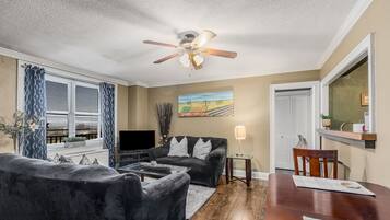 Smart TV, video games, DVD player, books