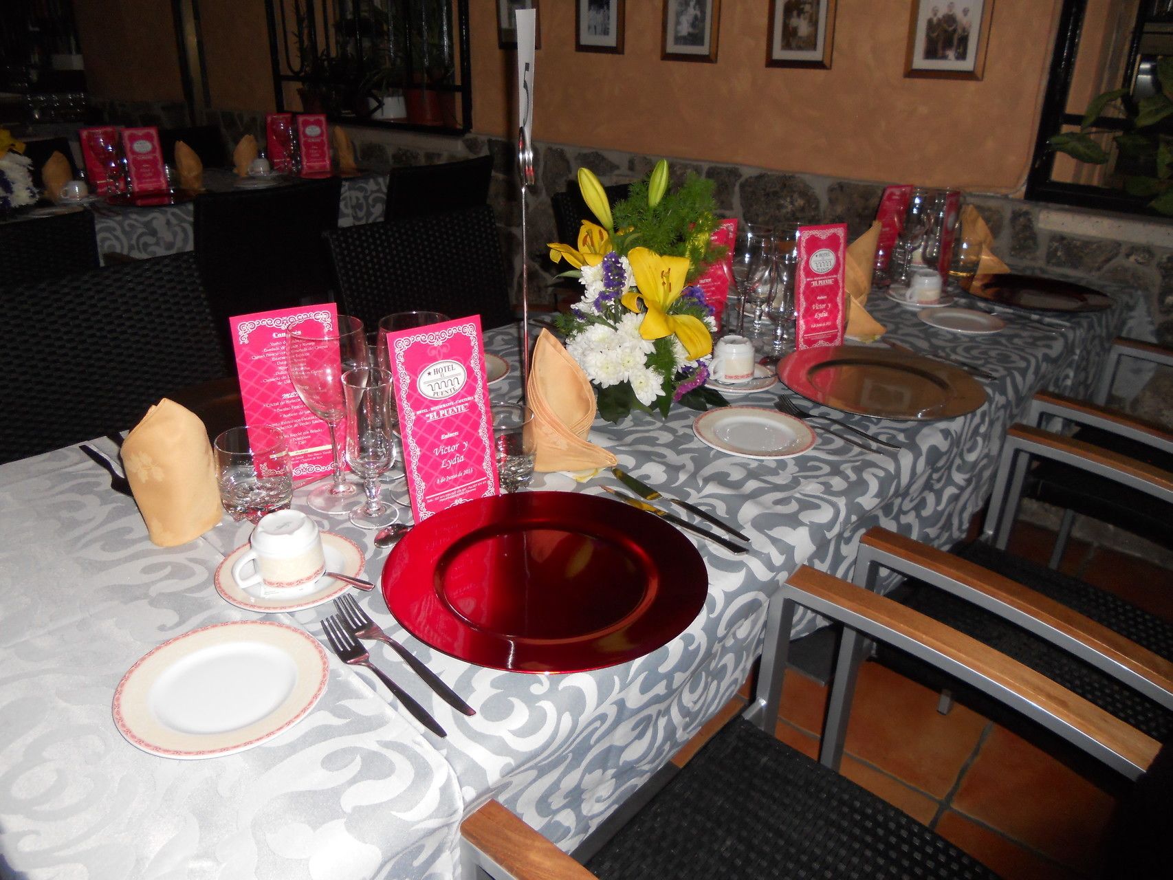 Frühstück, Mittagessen und Abendessen