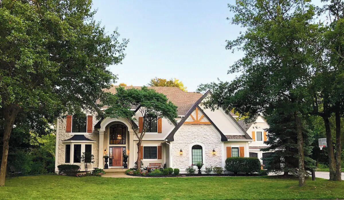 Beautiful home, lower level private suite & quiet wooded creekside backyard. 