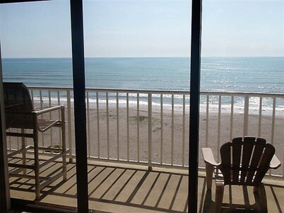 FLOAT ABOVE THE OCEAN!! Top Floor views! Space X Views! Right Downtown!