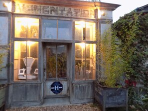 Façade de l’hébergement