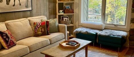 テレビ、暖炉、卓球台