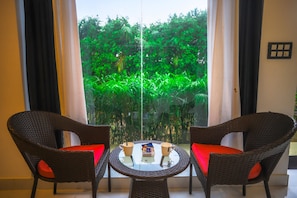 Deluxe Room | View from room - V Resorts Chambal Paradise Resort (Agra)