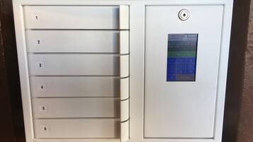 Check-in/check-out kiosk