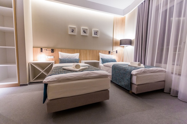 Standard Double Room | Desk, blackout curtains, soundproofing, iron/ironing board