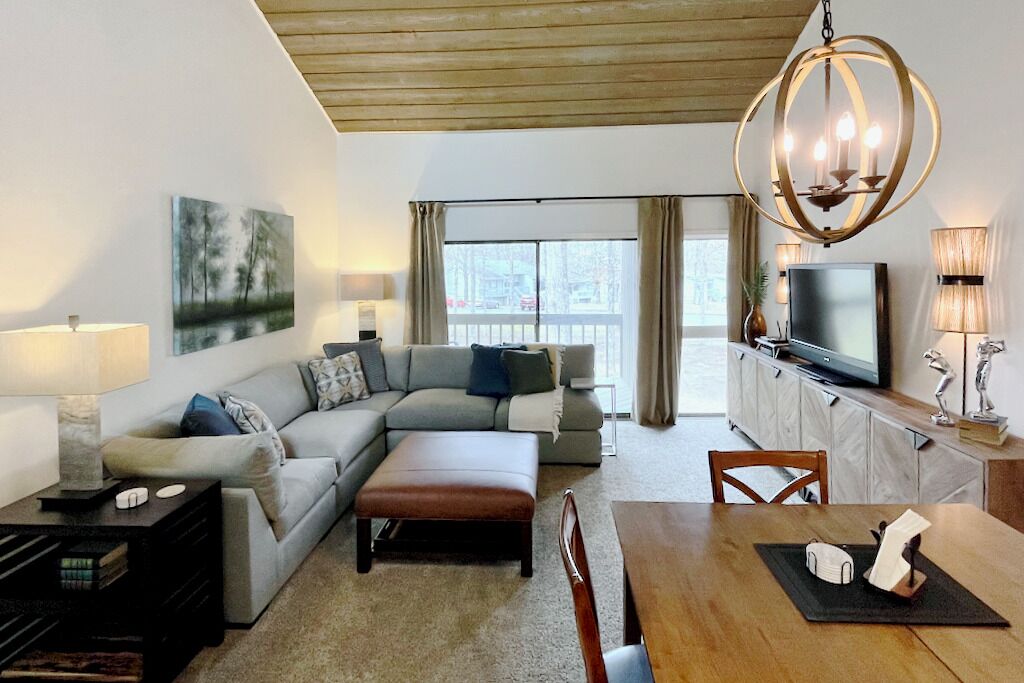 TV, DVD player, streaming services