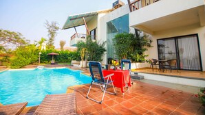 Outdoor pool - Soma Vine Village (Nashik)
