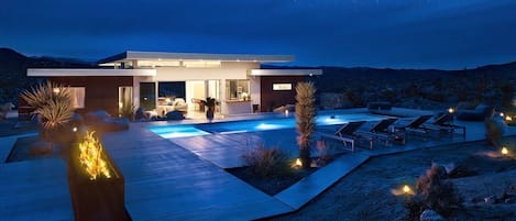 Una piscina climatizada