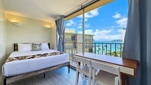 1 bedroom, desk, iron/ironing board, WiFi