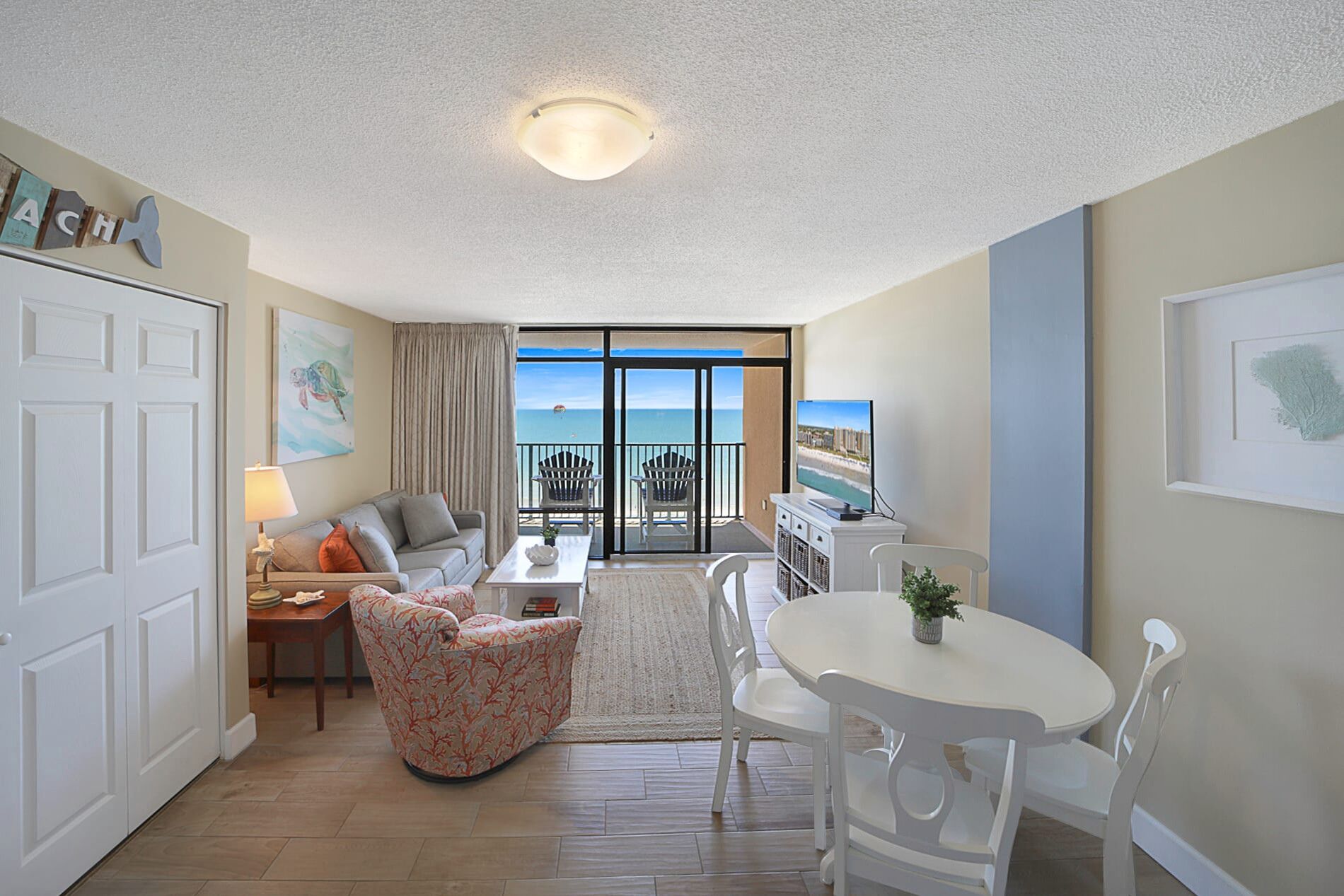 Coastal Charm @ Verandas By The Sea #902* Updated*Oceanfront View*HotTub*Pool