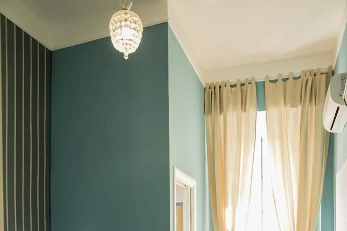 Chambre Double, vue ville | Coffres-forts dans les chambres, rideaux occultants
