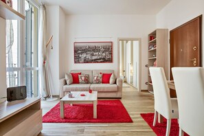 Appartement, 1 chambre | Coin séjour