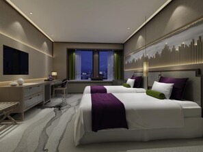 Minibar, in-room safe, desk, blackout curtains - Mercure Chengdu Huapaifang (Chengdu)