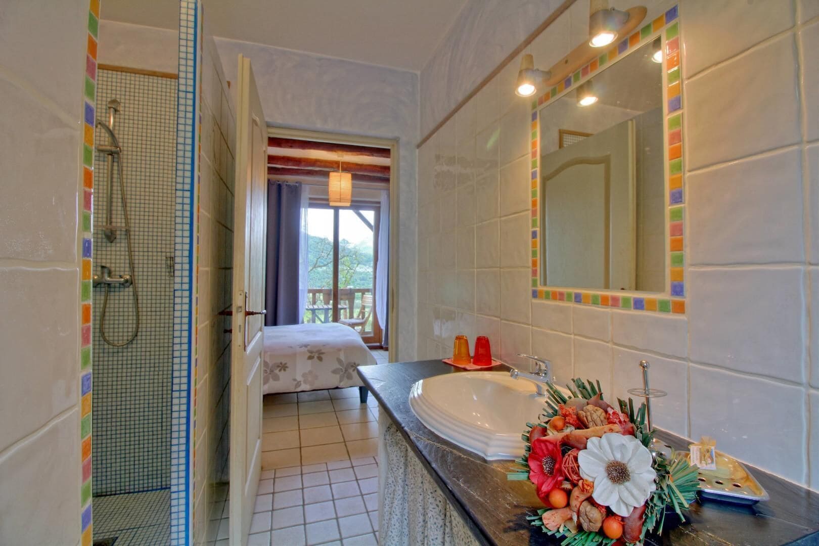 Habitación panorámica doble (L'Envol) | Decoración individual, mobiliario individual, escritorio
