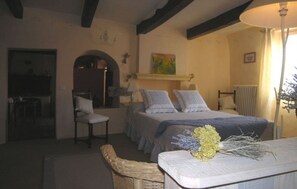 Iron/ironing board, cots/infant beds, free WiFi, bed sheets
