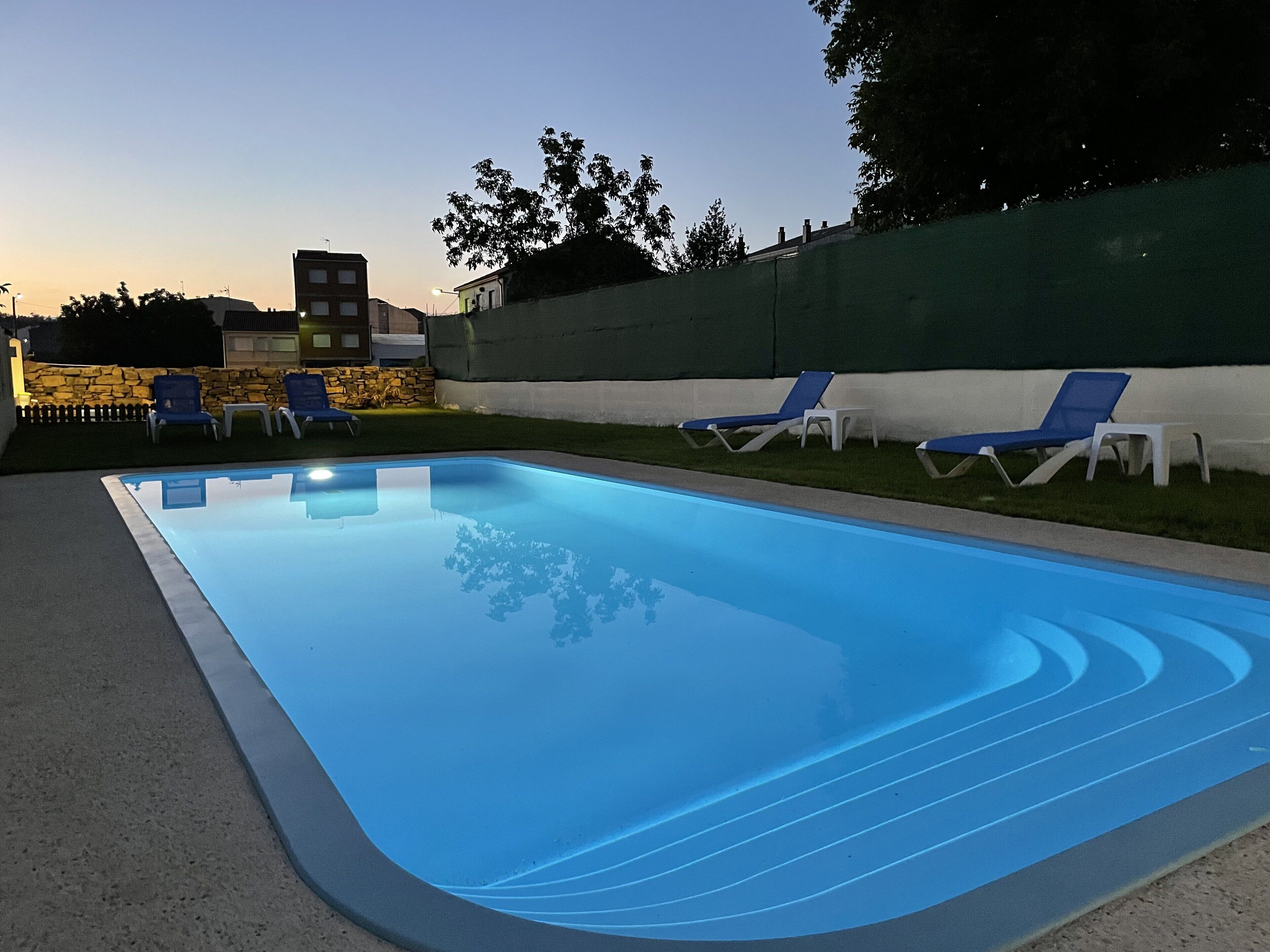 Seasonal outdoor pool