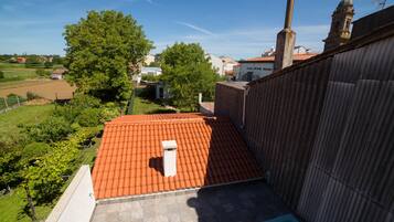 Uitzicht vanuit accommodatie