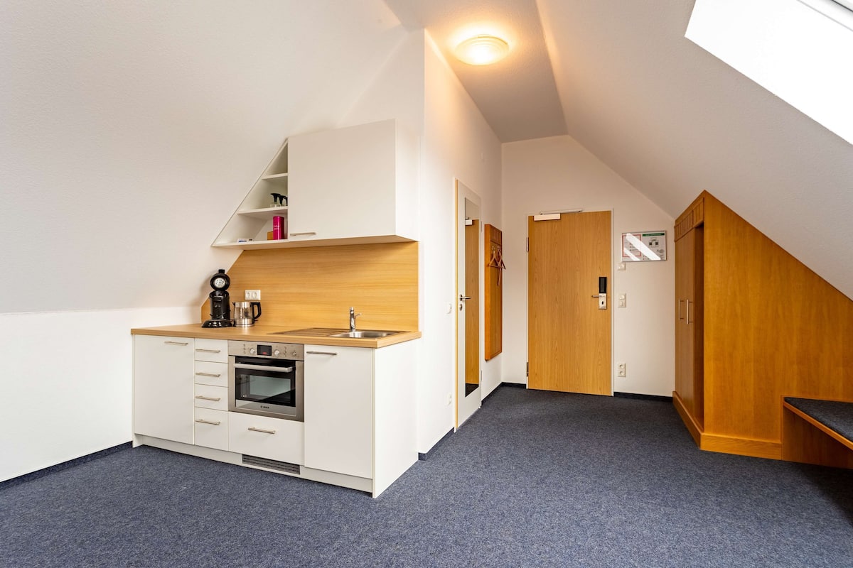 junior apartment | 1 bedroom, hypo-allergenic bedding, desk, laptop workspace