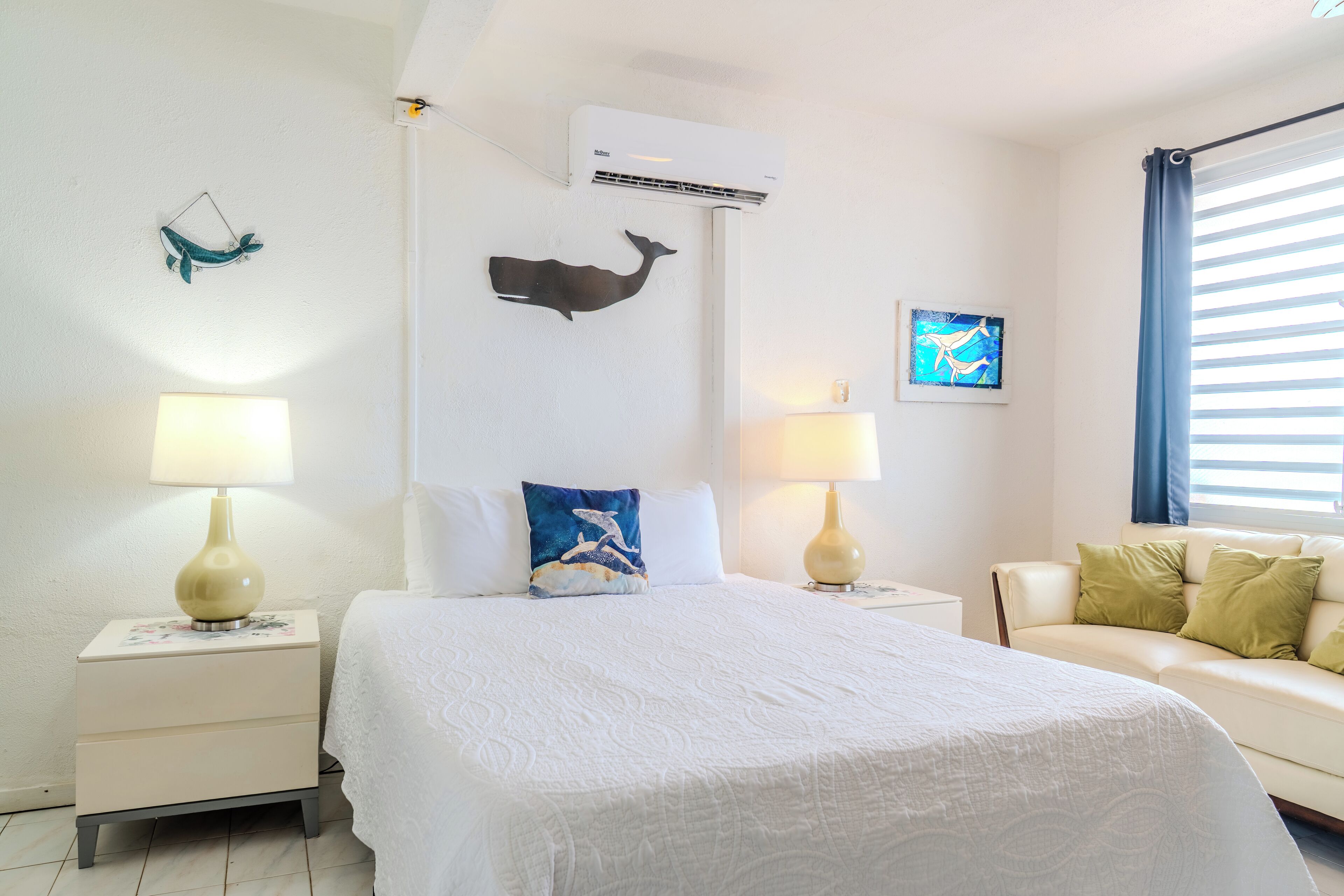 premier studio, 1 queen bed, ocean view, beachfront | 1 bedroom, individually decorated, individually furnished