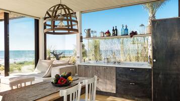 Villa, 2 Bedrooms | Private kitchen | Full-size fridge, microwave, stovetop, dishwasher