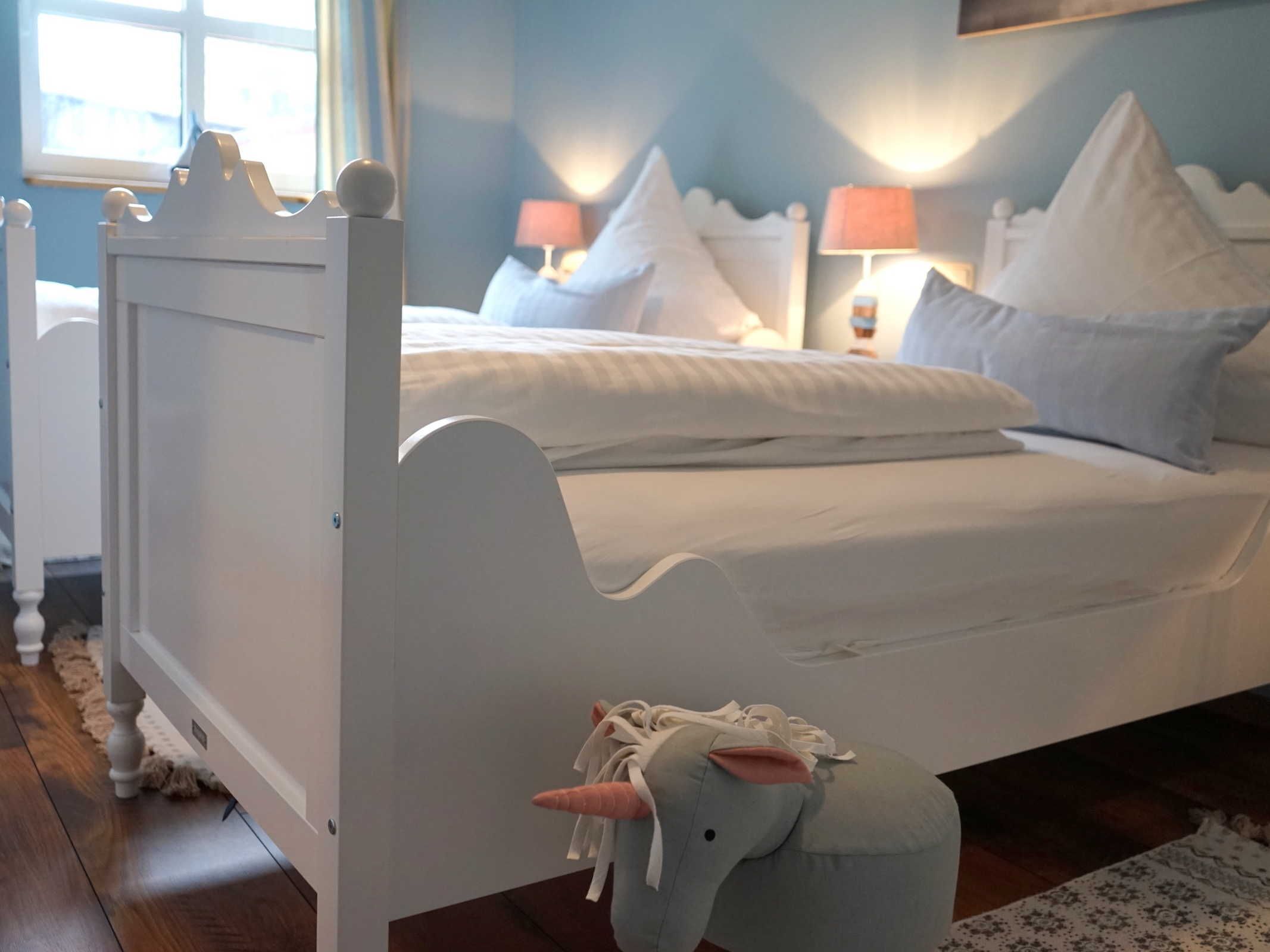 2 Schlafzimmer, Reisekinderbett, WLAN, Bettwäsche