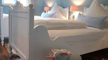 2 Schlafzimmer, Reisekinderbett, WLAN, Bettwäsche