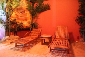 Sauna, Dampfbad