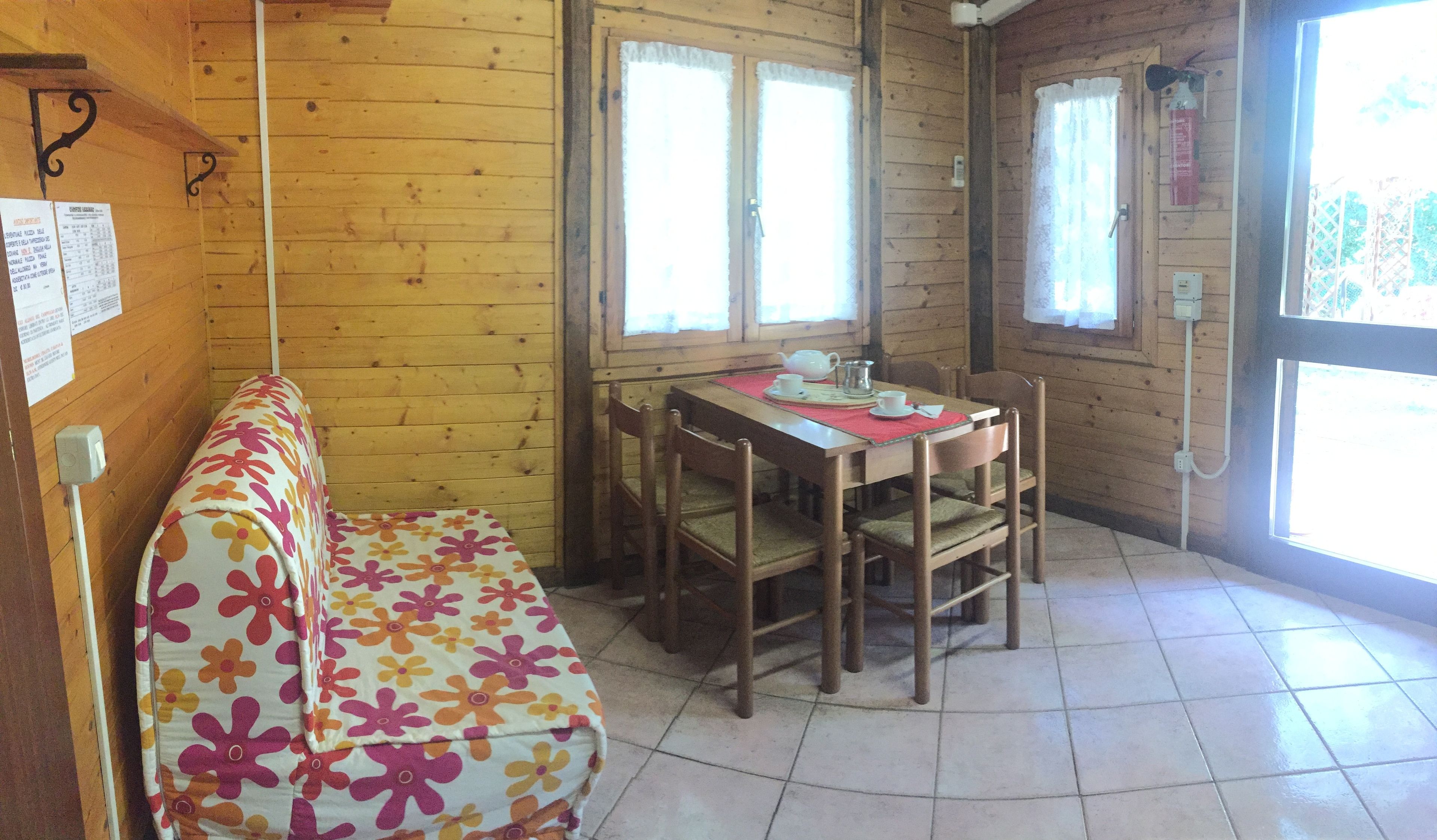 木屋, 花園景觀 | 房內用餐區