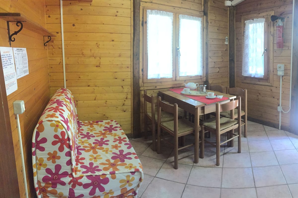 木屋, 花園景觀 | 房內用餐區