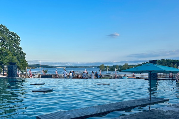 Beautiful infinity pool