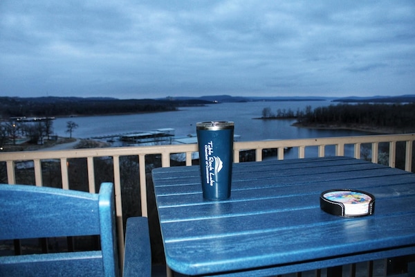 Blick von der Unterkunft