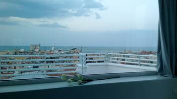 Comfort Triple Room, Balcony, City View | View from room